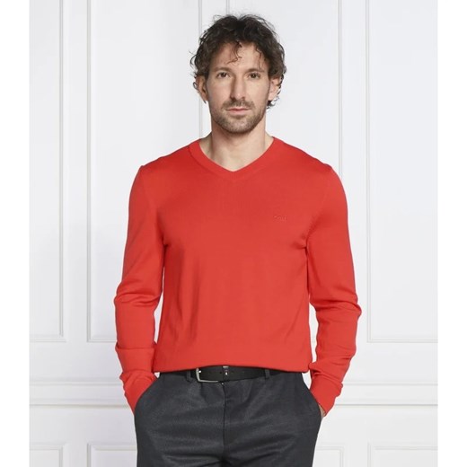 BOSS Wełniany sweter Baram-L | Regular Fit L promocyjna cena Gomez Fashion Store