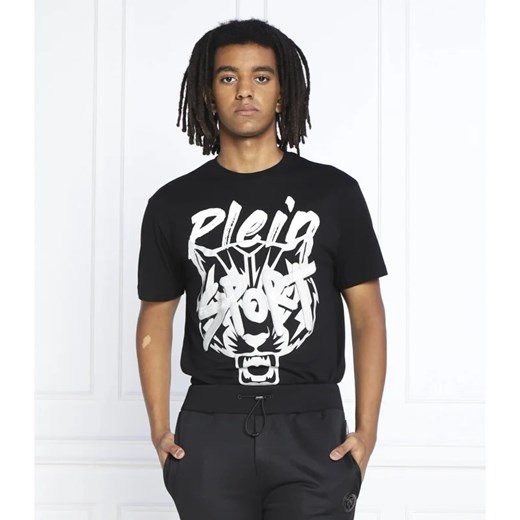Plein Sport T-shirt | Regular Fit ze sklepu Gomez Fashion Store w kategorii T-shirty męskie - zdjęcie 163977730