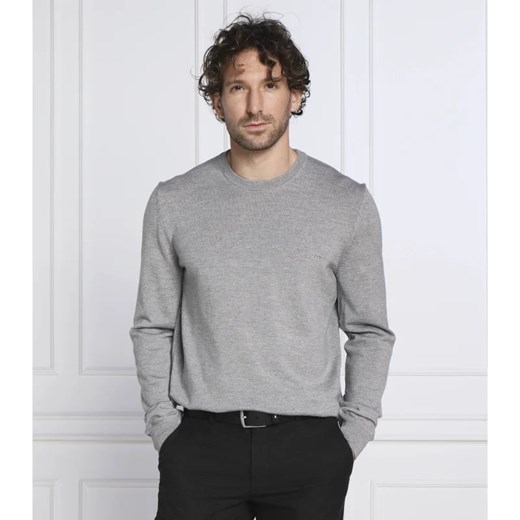 Sweter męski BOSS HUGO szary 