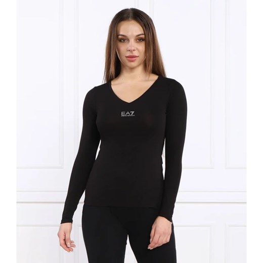 EA7 Bluzka | Slim Fit XXL wyprzedaż Gomez Fashion Store