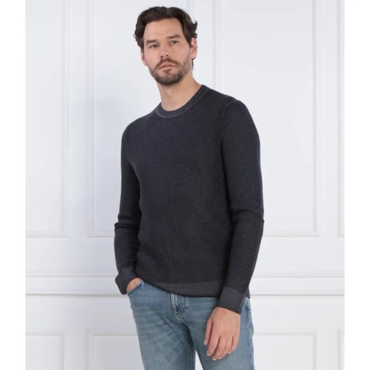 Sweter męski Joop! szary casualowy