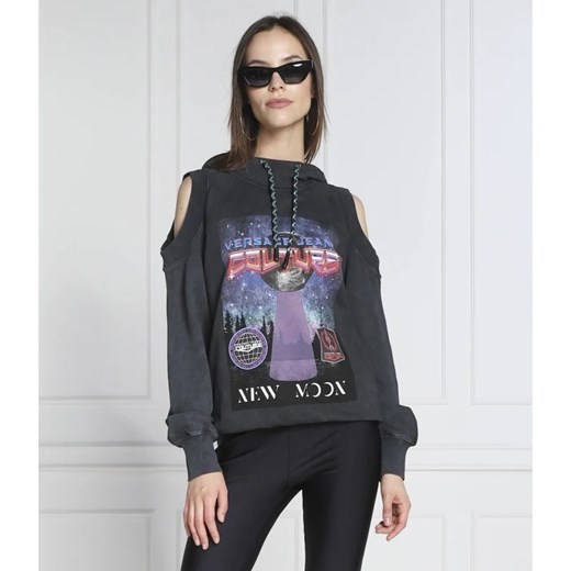 Versace Jeans Couture Bluza | Regular Fit XS wyprzedaż Gomez Fashion Store