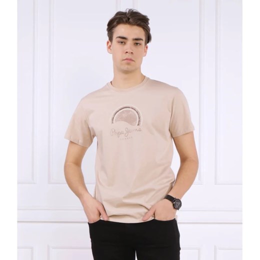 Pepe Jeans London T-shirt RICHMOND | Regular Fit ze sklepu Gomez Fashion Store w kategorii T-shirty męskie - zdjęcie 163978471