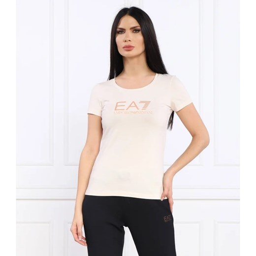 EA7 T-shirt | Slim Fit M promocja Gomez Fashion Store