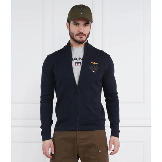 Aeronautica Militare Sweter | Regular Fit ze sklepu Gomez Fashion Store w kategorii Swetry męskie - zdjęcie 163978581