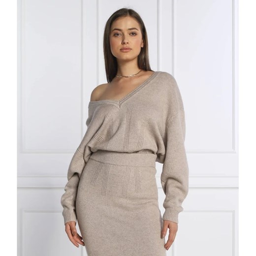 Ba&sh Wełniany sweter MURPHY | Relaxed fit ze sklepu Gomez Fashion Store w kategorii Swetry damskie - zdjęcie 163978662