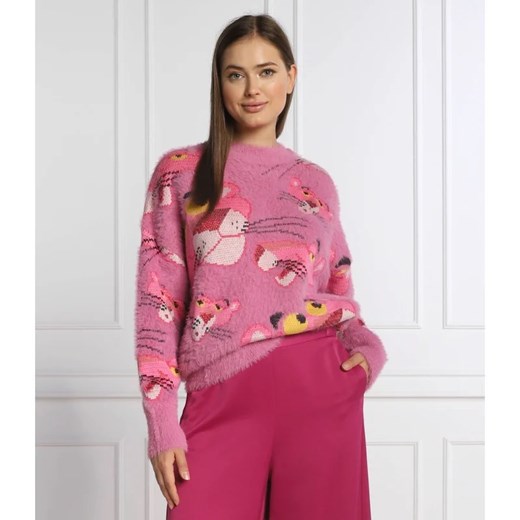 Desigual Sweter | Regular Fit | z dodatkiem wełny ze sklepu Gomez Fashion Store w kategorii Swetry damskie - zdjęcie 163978704
