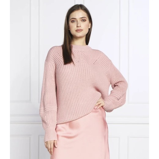 Joop! Sweter | Regular Fit | z dodatkiem wełny ze sklepu Gomez Fashion Store w kategorii Swetry damskie - zdjęcie 163978714
