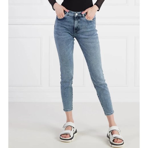 HUGO Jeansy | Cropped Fit 29/32 wyprzedaż Gomez Fashion Store