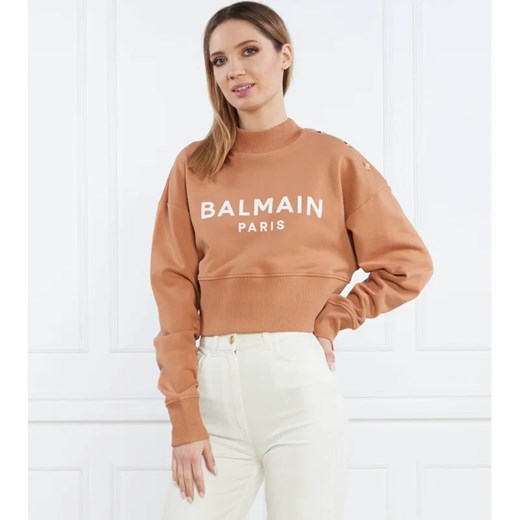 Balmain Bluza | Regular Fit ze sklepu Gomez Fashion Store w kategorii Bluzy damskie - zdjęcie 163978921