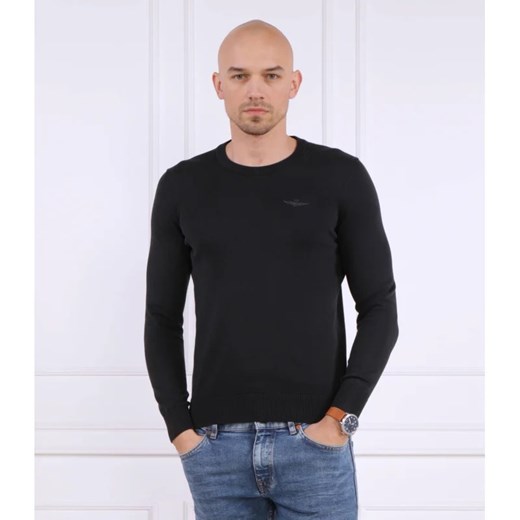 Aeronautica Militare Sweter | Regular Fit Aeronautica Militare XXL okazja Gomez Fashion Store