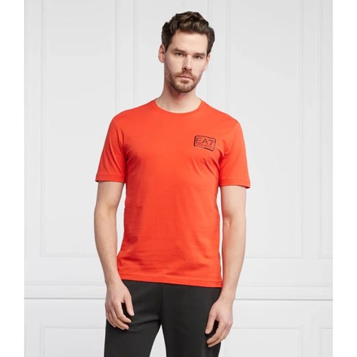 EA7 T-shirt | Regular Fit ze sklepu Gomez Fashion Store w kategorii T-shirty męskie - zdjęcie 163979270
