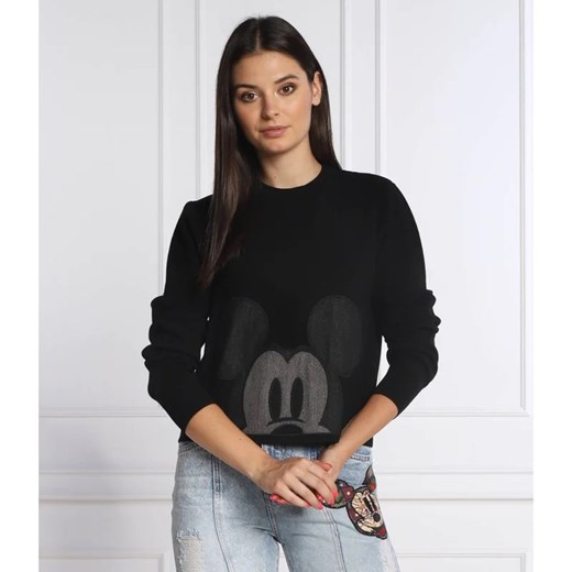 Desigual Sweter | Cropped Fit Desigual XS wyprzedaż Gomez Fashion Store