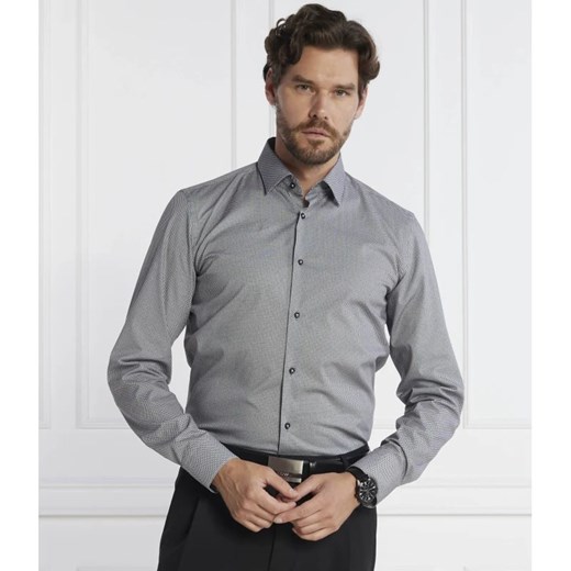 BOSS BLACK Koszula H-HANK-s-kent | Slim Fit ze sklepu Gomez Fashion Store w kategorii Koszule męskie - zdjęcie 163979761
