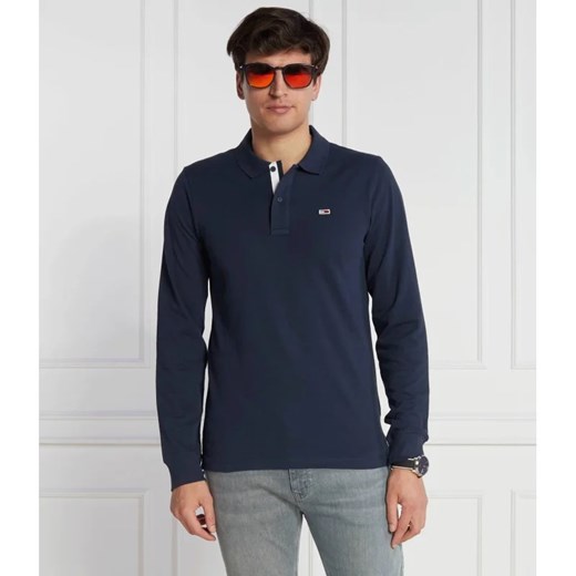 Tommy Jeans Polo TJM SOLID LS | Slim Fit ze sklepu Gomez Fashion Store w kategorii T-shirty męskie - zdjęcie 163979874