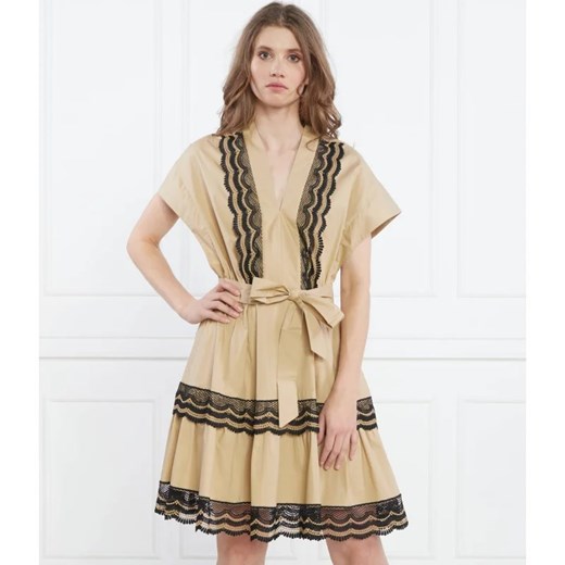 TWINSET Sukienka z paskiem ze sklepu Gomez Fashion Store w kategorii Sukienki - zdjęcie 163979982