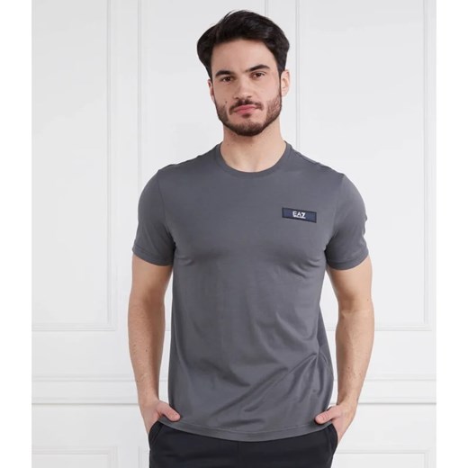 EA7 T-shirt | Regular Fit ze sklepu Gomez Fashion Store w kategorii T-shirty męskie - zdjęcie 163980043