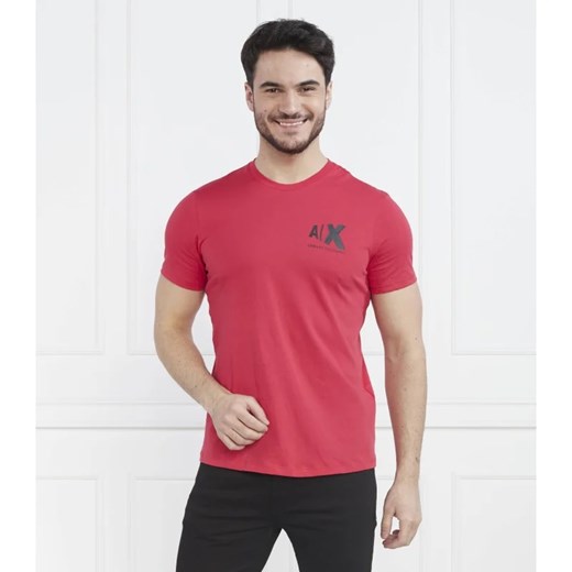 T-shirt męski Armani Exchange z krótkim rękawem bawełniany 