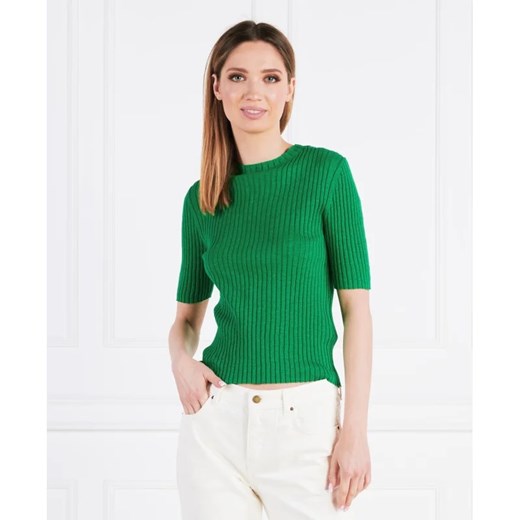 Marc O' Polo Sweter Pullover cropped | Regular Fit | z dodatkiem lnu ze sklepu Gomez Fashion Store w kategorii Swetry damskie - zdjęcie 163980073