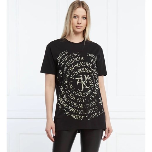 John Richmond T-shirt | Regular Fit ze sklepu Gomez Fashion Store w kategorii Bluzki damskie - zdjęcie 163980101