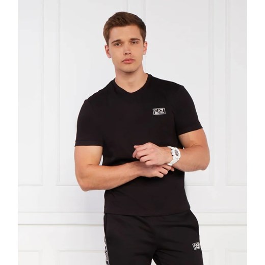 EA7 T-shirt | Regular Fit M wyprzedaż Gomez Fashion Store