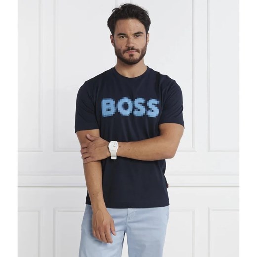 BOSS ORANGE T-shirt TeDigitalLogo | Regular Fit ze sklepu Gomez Fashion Store w kategorii T-shirty męskie - zdjęcie 163980213