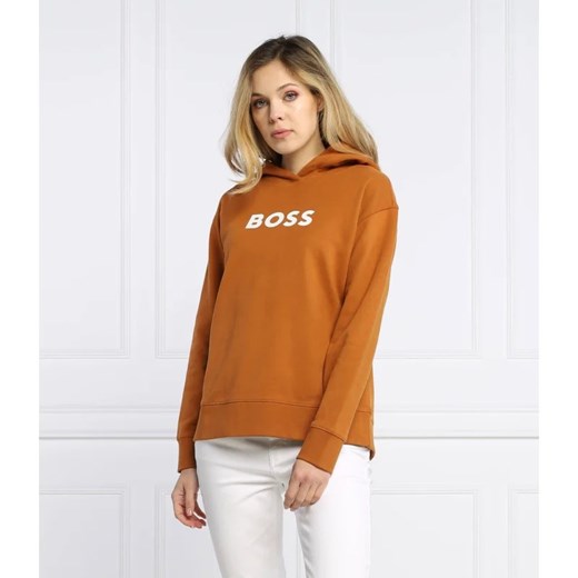 Pomarańczowy bluza damska BOSS HUGO