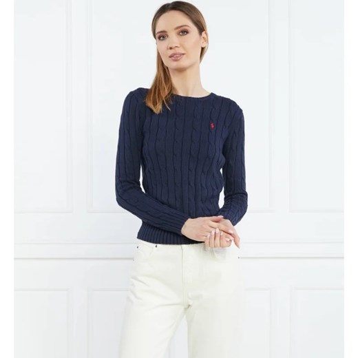 POLO RALPH LAUREN Sweter | Slim Fit | pima ze sklepu Gomez Fashion Store w kategorii Swetry damskie - zdjęcie 163980322