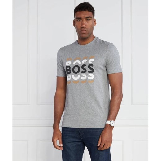 BOSS BLACK T-shirt Tiburt 414 | Regular Fit ze sklepu Gomez Fashion Store w kategorii T-shirty męskie - zdjęcie 163980333