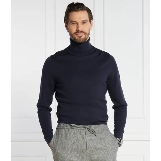 Calvin Klein Wełniany golf | Slim Fit ze sklepu Gomez Fashion Store w kategorii Swetry męskie - zdjęcie 163980343