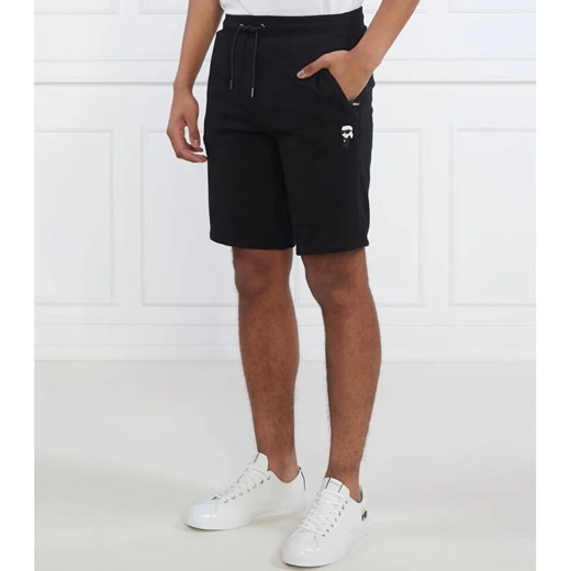 Karl Lagerfeld Szorty SWEAT SHORTS | Regular Fit Karl Lagerfeld L wyprzedaż Gomez Fashion Store