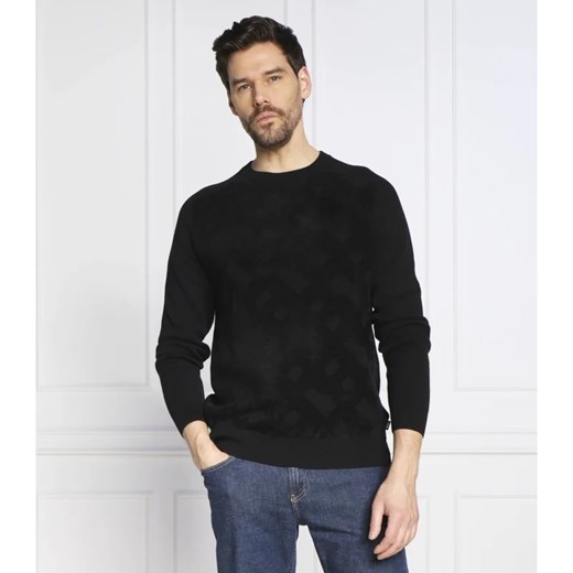 Sweter męski BOSS HUGO casual z poliamidu 