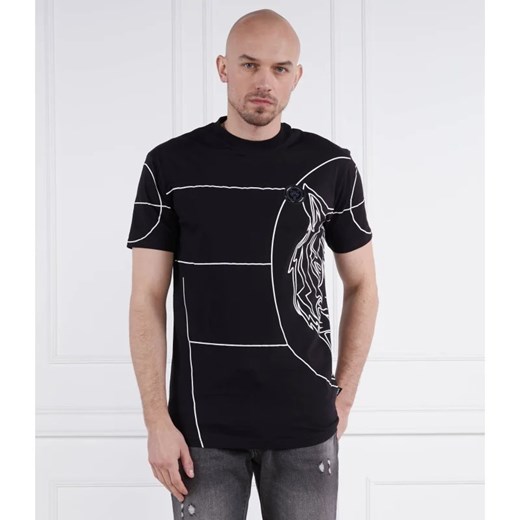 Plein Sport T-shirt | Regular Fit ze sklepu Gomez Fashion Store w kategorii T-shirty męskie - zdjęcie 163980922