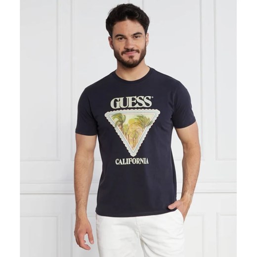 GUESS JEANS T-shirt SS BSC DESERT TRIANG | Regular Fit XXL Gomez Fashion Store