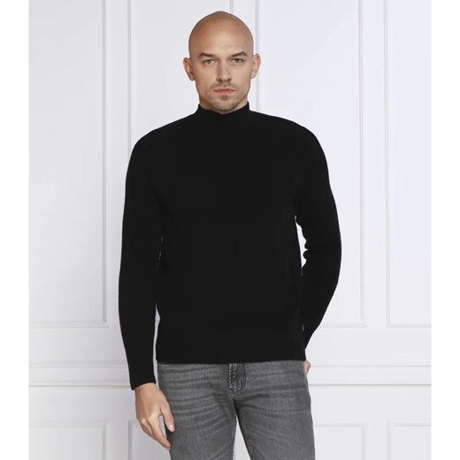 BOSS BLACK Wełniany golf Fernan XXL promocja Gomez Fashion Store