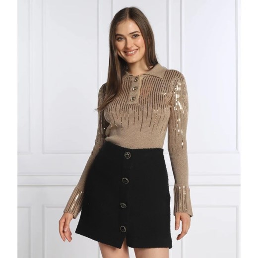 Pinko Sweter SODA | Regular Fit | z dodatkiem wełny Pinko M wyprzedaż Gomez Fashion Store