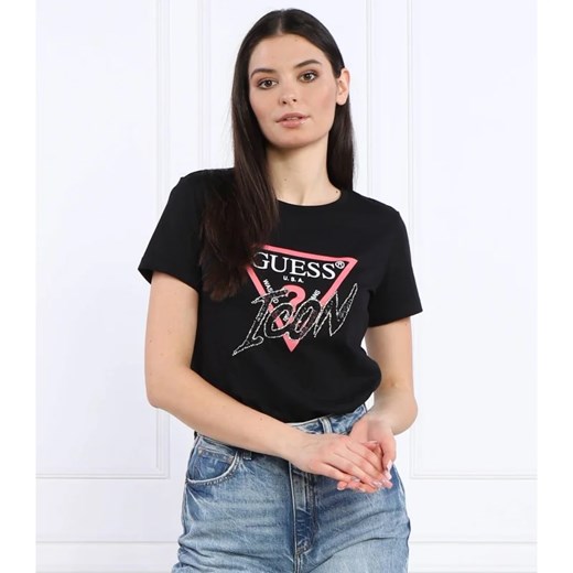 GUESS T-shirt | Straight fit ze sklepu Gomez Fashion Store w kategorii Bluzki damskie - zdjęcie 163981361