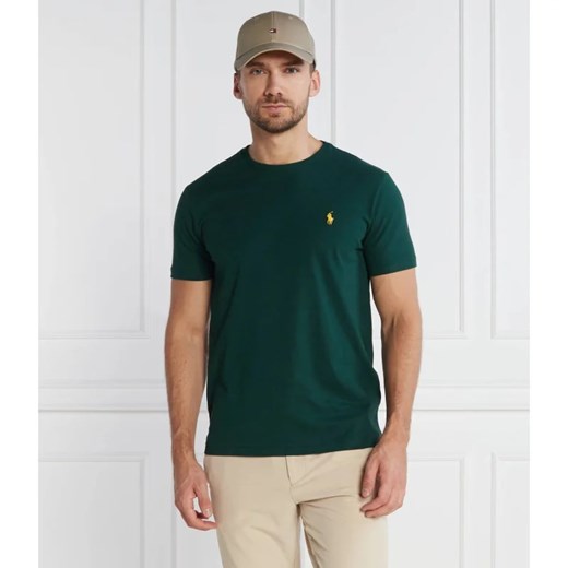 T-shirt męski Polo Ralph Lauren zielony casual 
