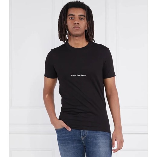 T-shirt męski Calvin Klein bawełniany z krótkim rękawem 
