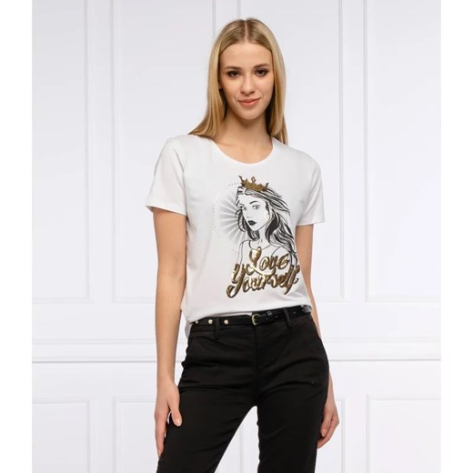 Liu Jo T-shirt | Regular Fit ze sklepu Gomez Fashion Store w kategorii Bluzki damskie - zdjęcie 163982184