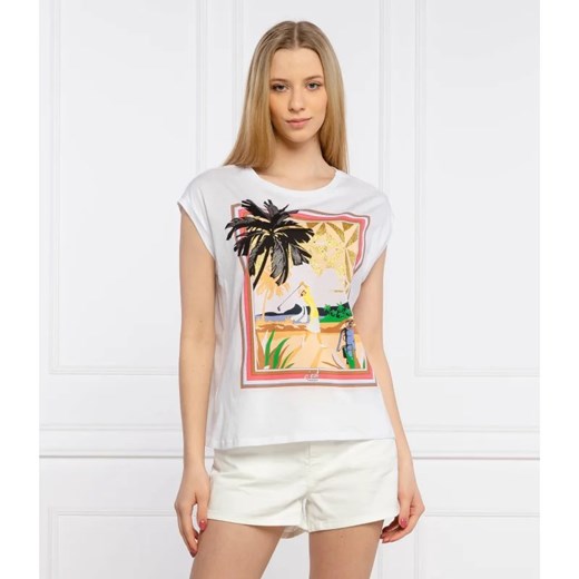 Twinset Actitude T-shirt | Regular Fit ze sklepu Gomez Fashion Store w kategorii Bluzki damskie - zdjęcie 163982272