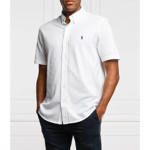 POLO RALPH LAUREN Koszula | Regular Fit | pique ze sklepu Gomez Fashion Store w kategorii Koszule męskie - zdjęcie 163982352