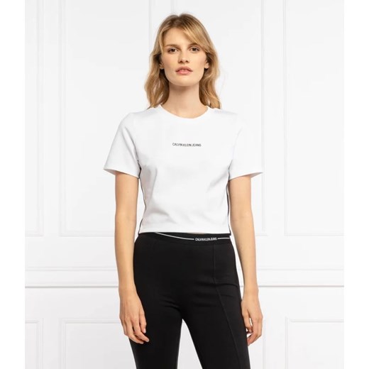 CALVIN KLEIN JEANS T-shirt MILANO | Cropped Fit M Gomez Fashion Store wyprzedaż