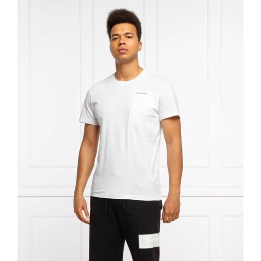 CALVIN KLEIN JEANS T-shirt HORIZONTAL MICRO | Regular Fit L wyprzedaż Gomez Fashion Store