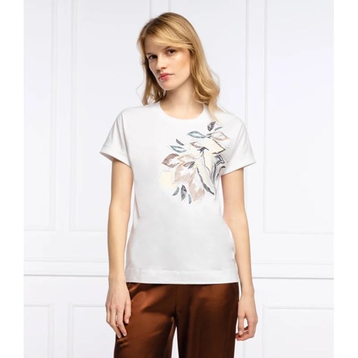 Peserico T-shirt | Regular Fit ze sklepu Gomez Fashion Store w kategorii Bluzki damskie - zdjęcie 163982654
