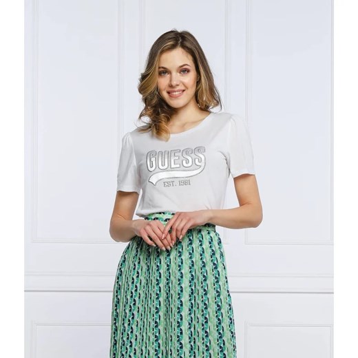 GUESS JEANS T-shirt MARISOL | Regular Fit XS okazja Gomez Fashion Store