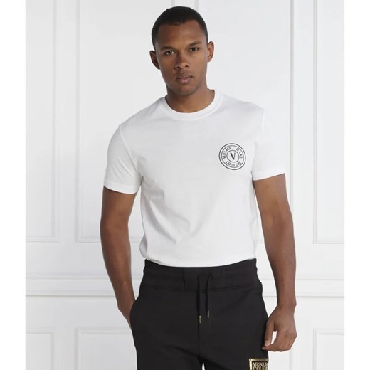 Versace Jeans Couture T-shirt | Regular Fit ze sklepu Gomez Fashion Store w kategorii T-shirty męskie - zdjęcie 163982753
