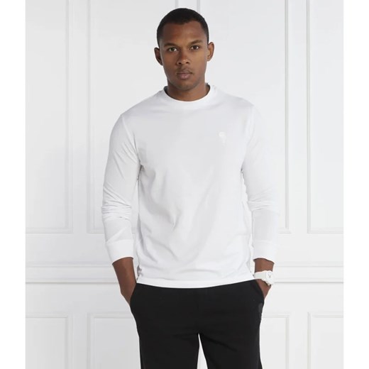 Karl Lagerfeld Longsleeve CREWNECK LS | Regular Fit Karl Lagerfeld S wyprzedaż Gomez Fashion Store