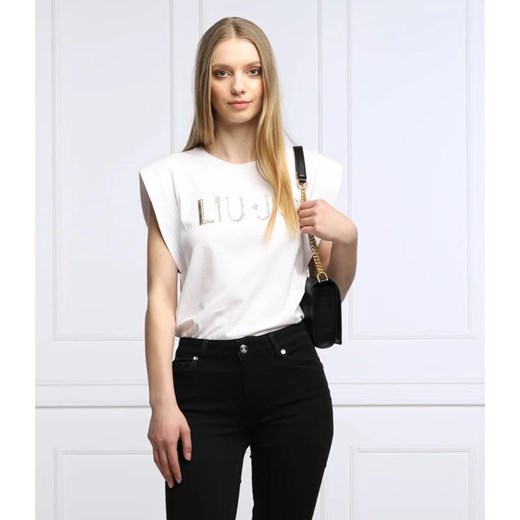 Liu Jo T-shirt | Regular Fit ze sklepu Gomez Fashion Store w kategorii Bluzki damskie - zdjęcie 163983193