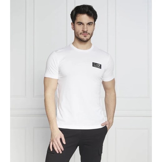 EA7 T-shirt | Regular Fit ze sklepu Gomez Fashion Store w kategorii T-shirty męskie - zdjęcie 163983273